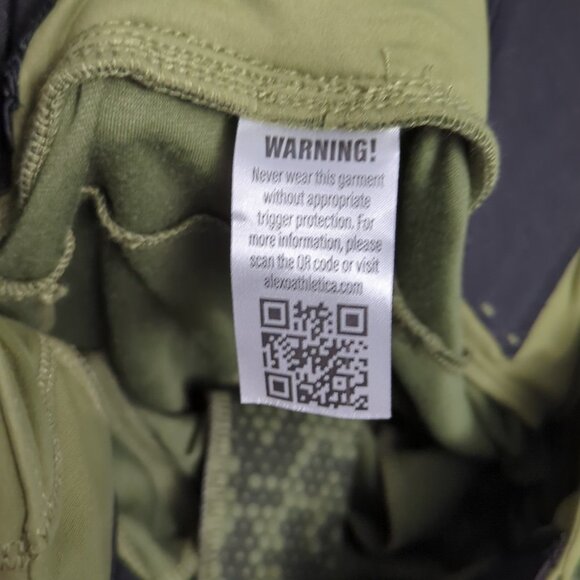 Alexo Athletica Pants Men's XL Green Hex Camo Concealed Carry Performance Jogger - Picture 14 of 15